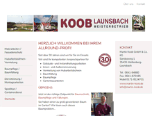 Tablet Screenshot of martin-koob.de